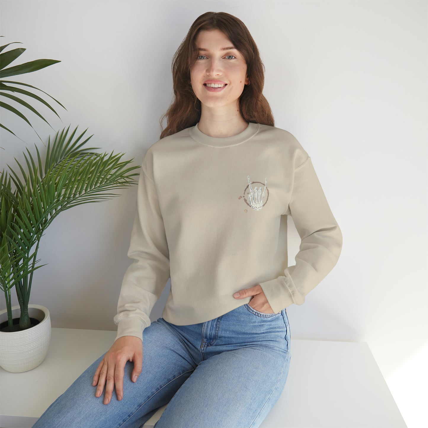 More Espresso Less Depresso | Crewneck Sweatshirt