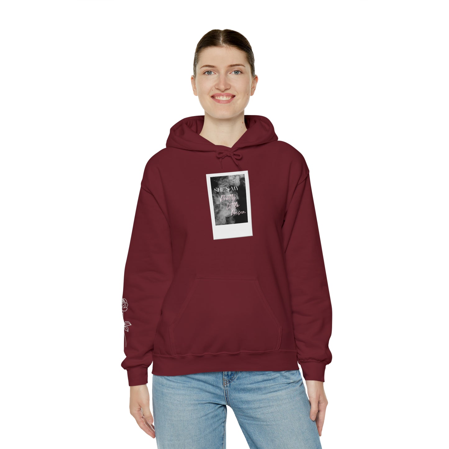 Pretty Little Poison Polaroid Warren Zeiders |Unisex Heavy Blend™ Hooded Sweatshirt