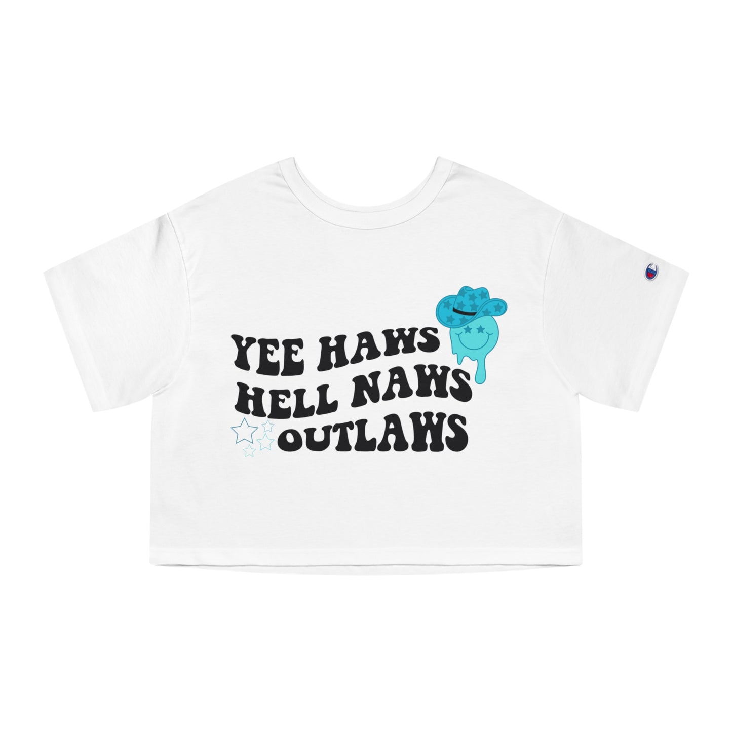 Yeehaw, Hellnaw and Outlaw Cropped TShirt