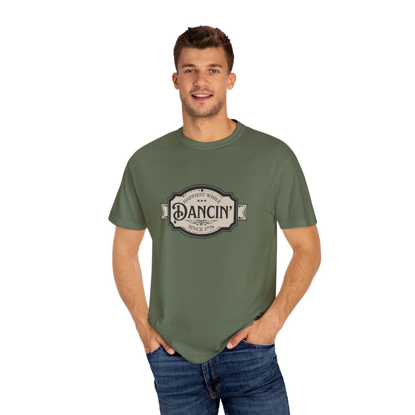 Happiest While Dancin' Buckle | Comfort T-shirt