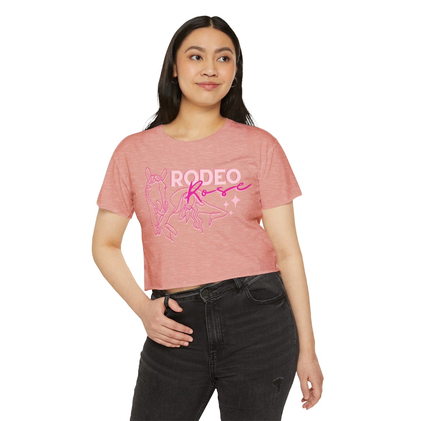 Rodeo Rose | Crop Top