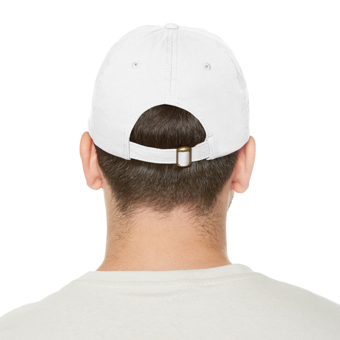 Smutsville Uni | Dad Hat with Leather Patch (Round)