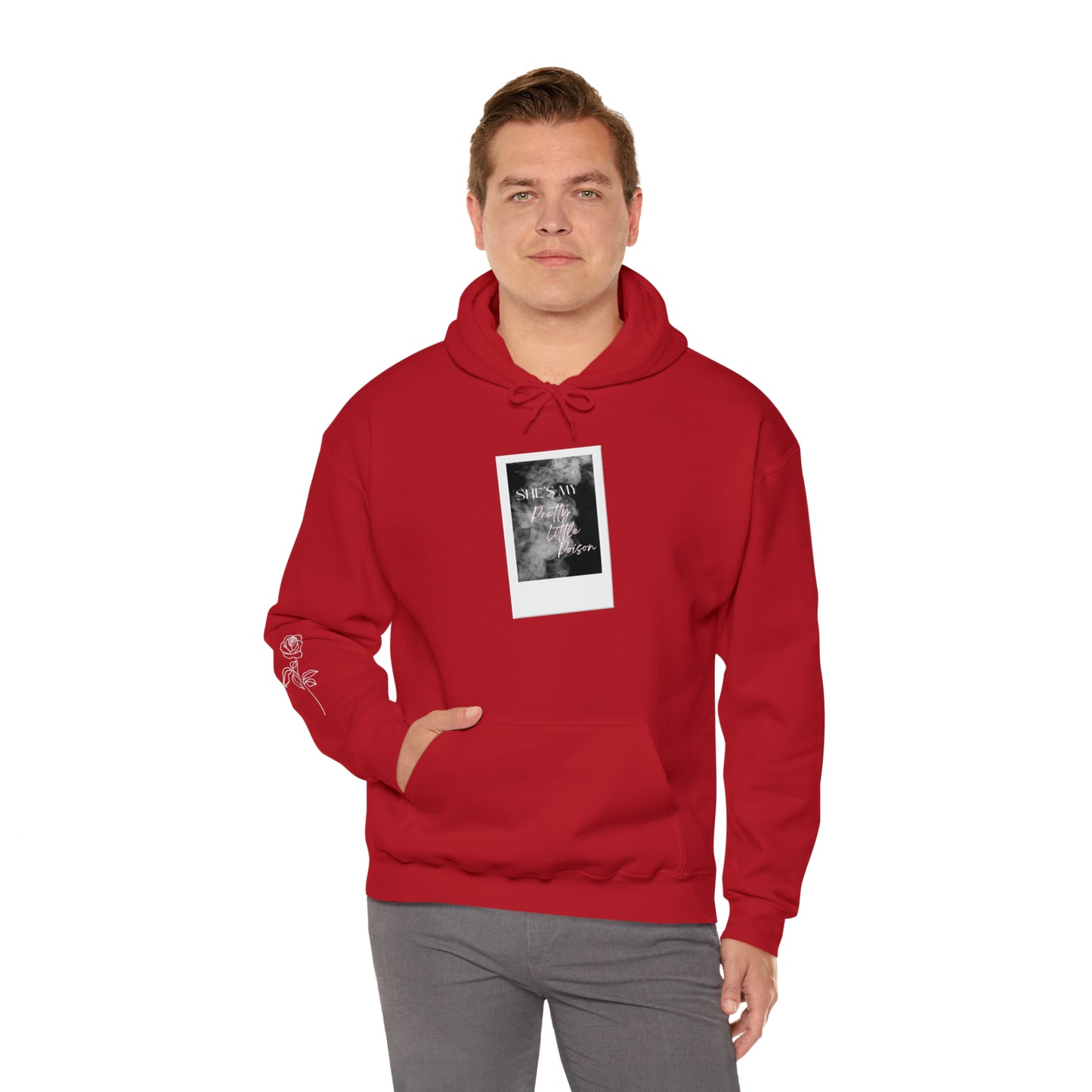 Pretty Little Poison Polaroid Warren Zeiders |Unisex Heavy Blend™ Hooded Sweatshirt