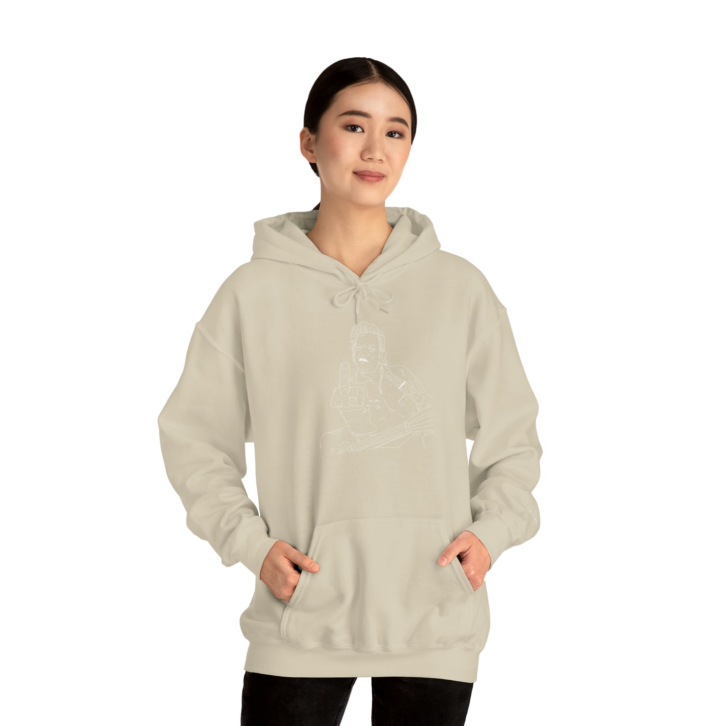 Cash Classic w Signature Sleeve Hooded Sweatshirt