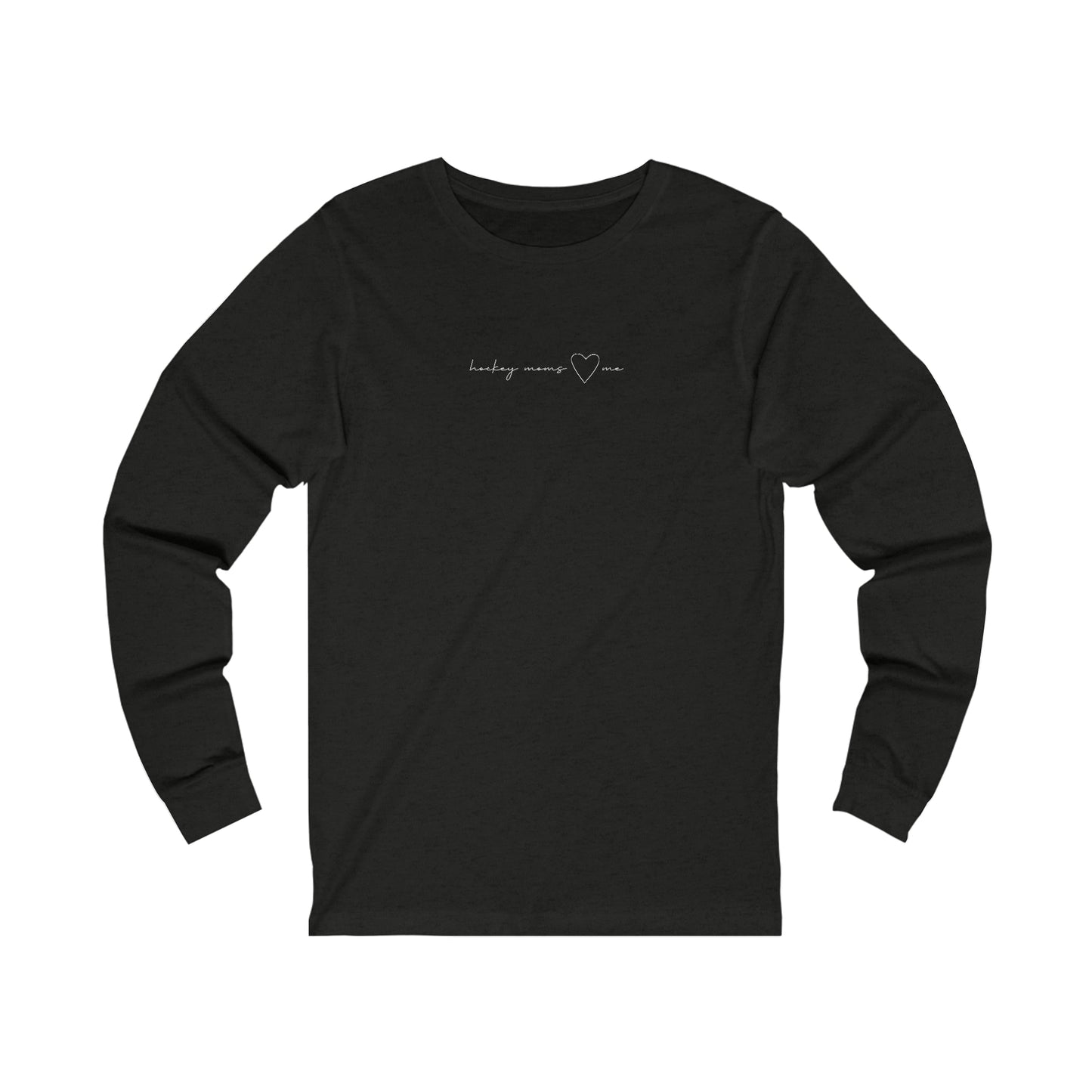 Hockey Moms <3 Me | Jersey Long Sleeve Tee