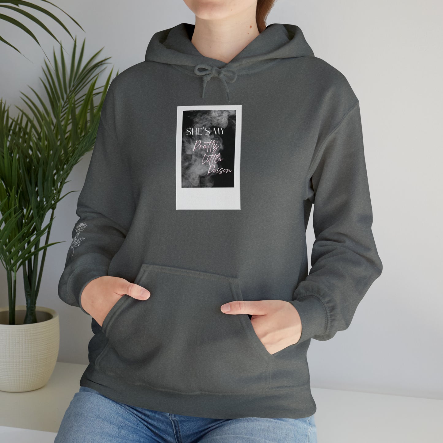 Pretty Little Poison Polaroid Warren Zeiders |Unisex Heavy Blend™ Hooded Sweatshirt