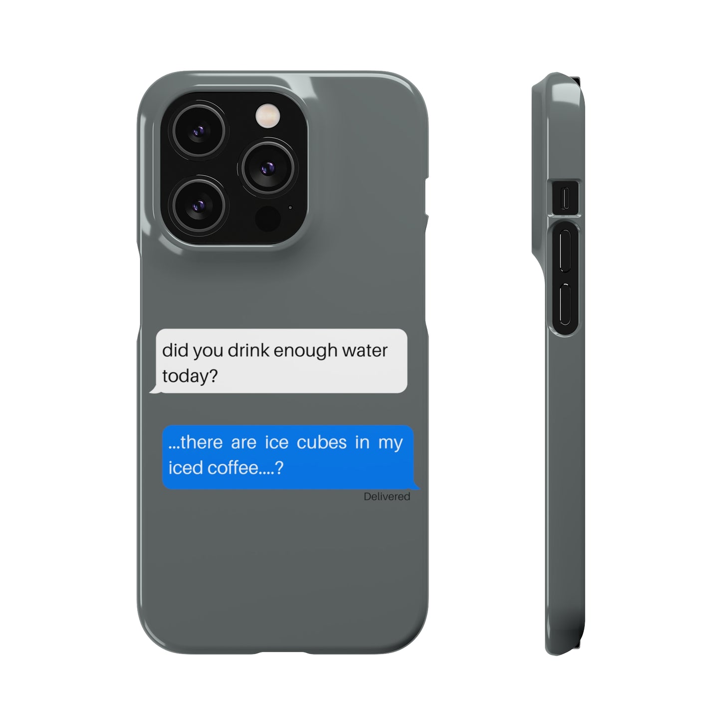 Iced Coffee Snap Phone Case