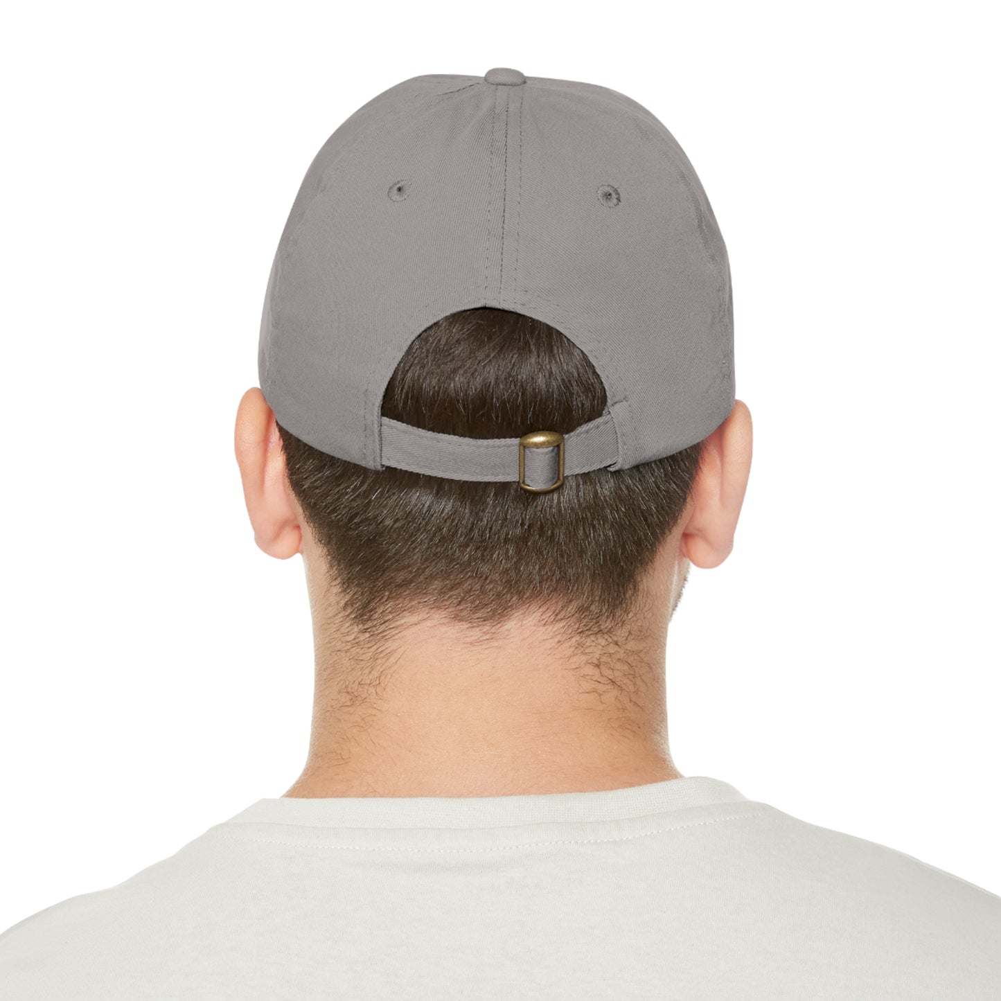 Smutsville Uni | Dad Hat with Leather Patch (Round)