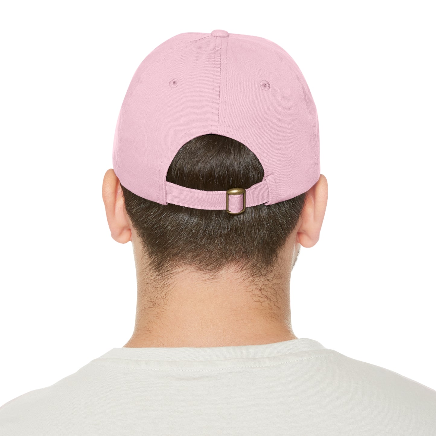 Antisocial | Dad Hat with Leather Patch (Rectangle)