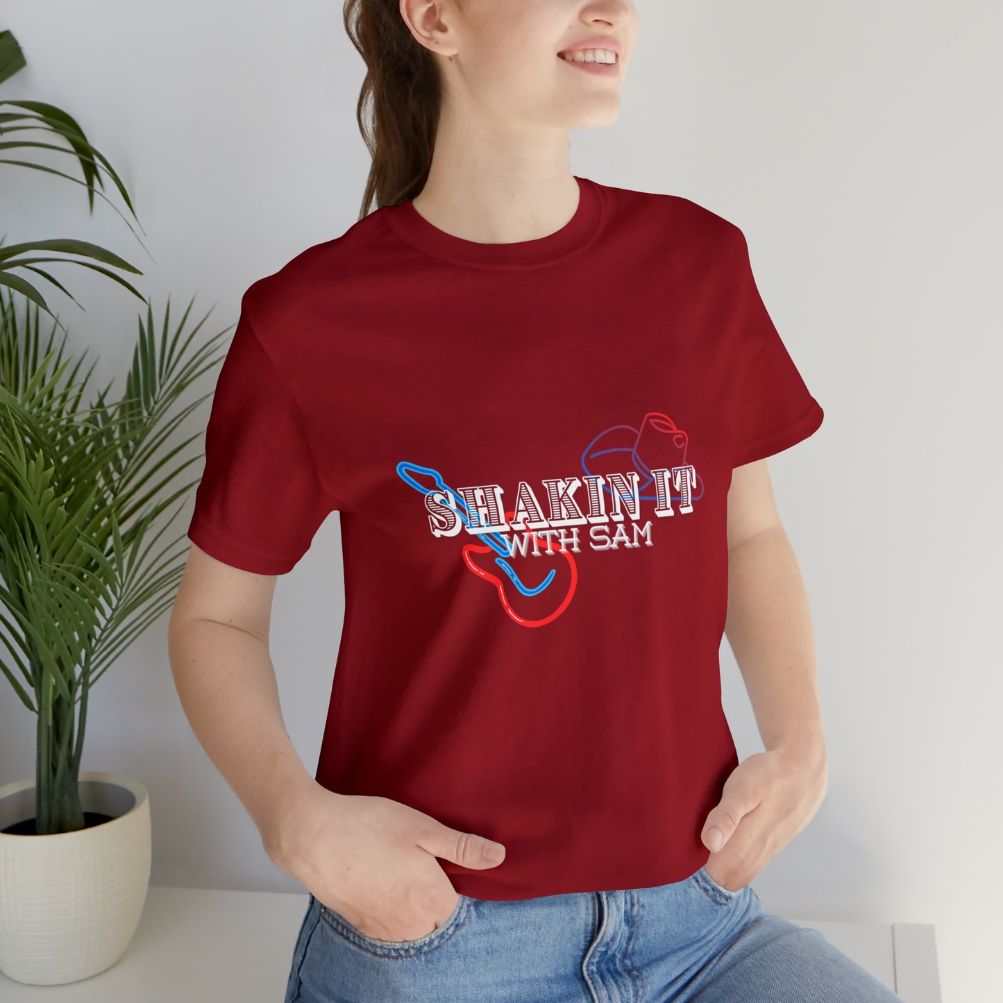 Men's Shakin it with Sam | Short Sleeve Tee