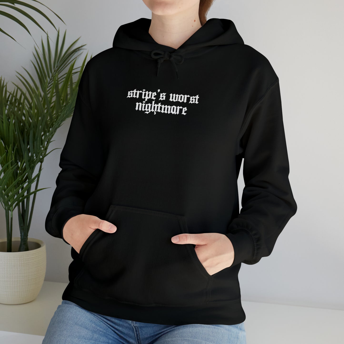 Stripes Nightmare | Hockey Hooded Sweatshirt