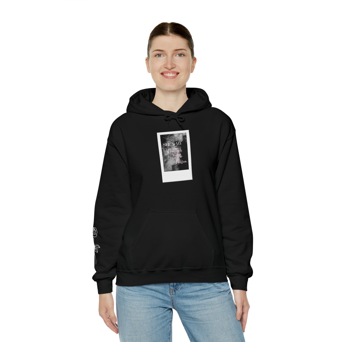 Pretty Little Poison Polaroid Warren Zeiders |Unisex Heavy Blend™ Hooded Sweatshirt