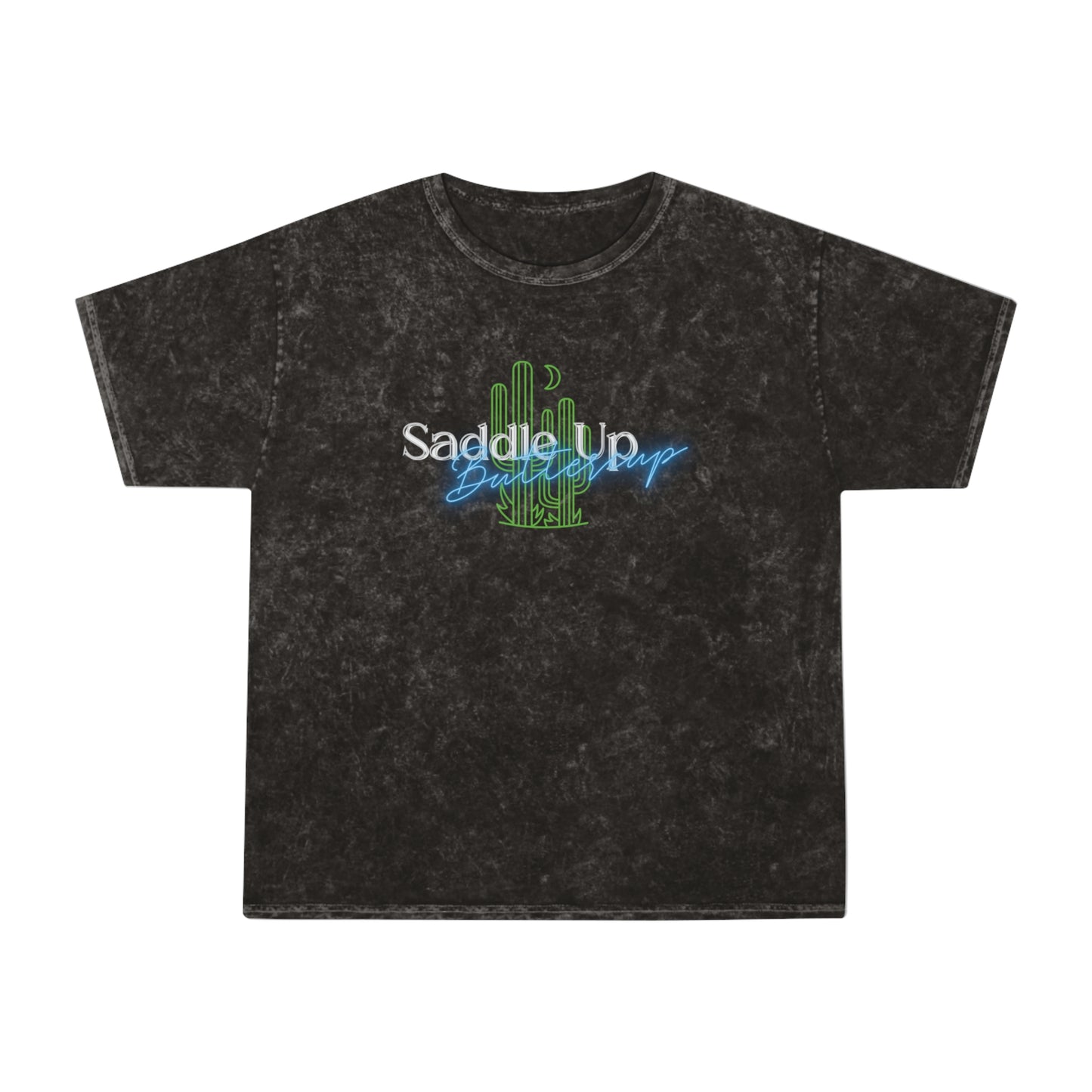 SADDLE UP ButterCup | Mineral Wash T-Shirt