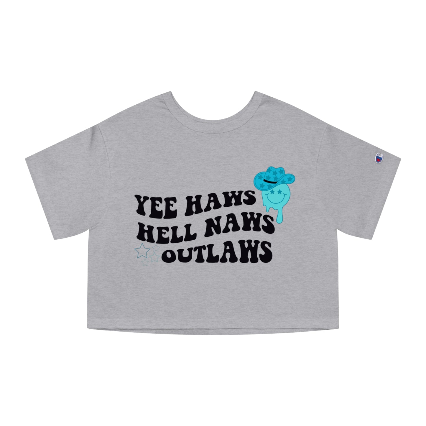 Yeehaw, Hellnaw and Outlaw Cropped TShirt