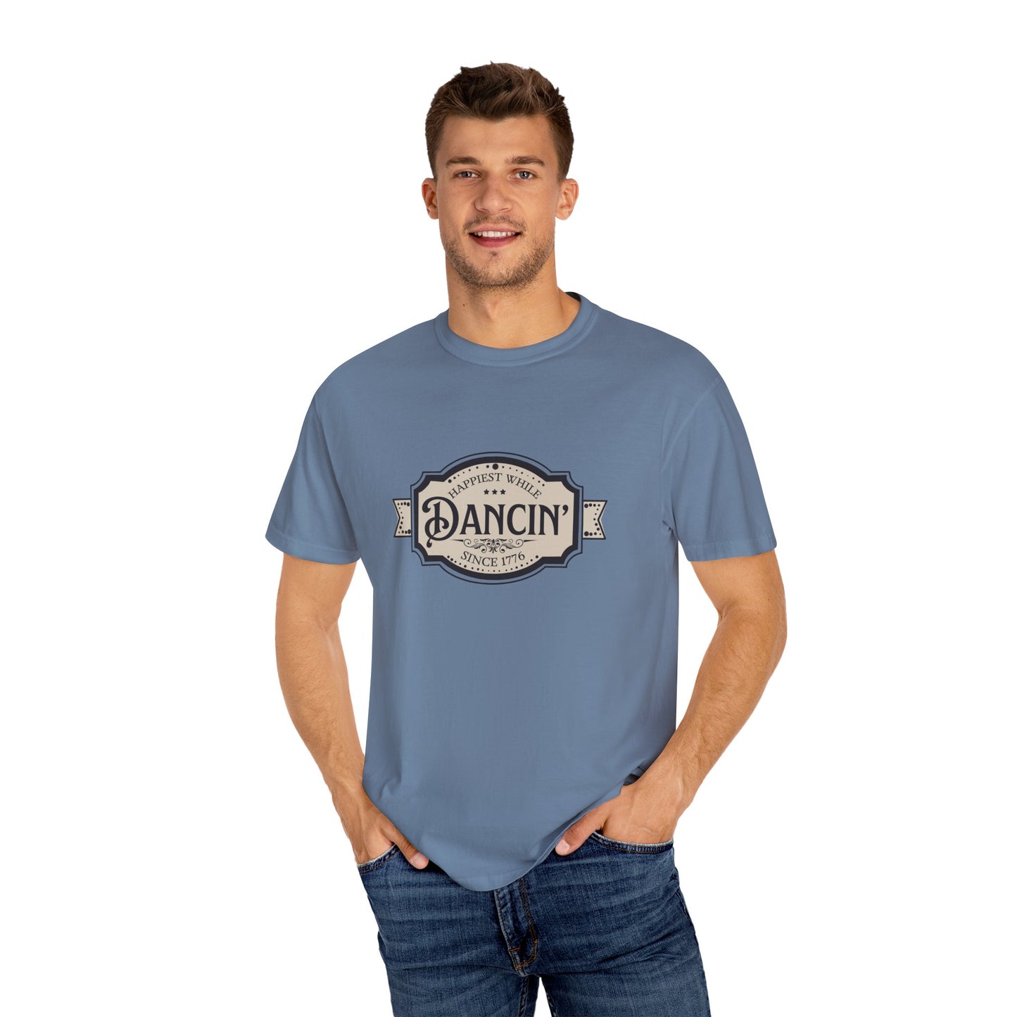 Happiest While Dancin' Buckle | Comfort T-shirt