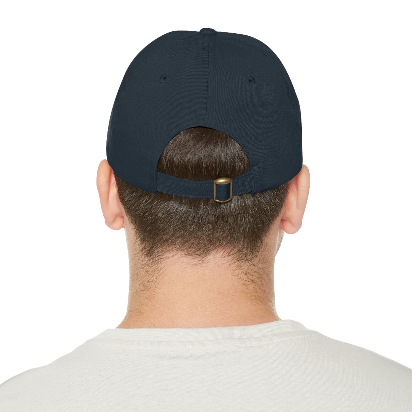 Smutsville Uni | Dad Hat with Leather Patch (Round)