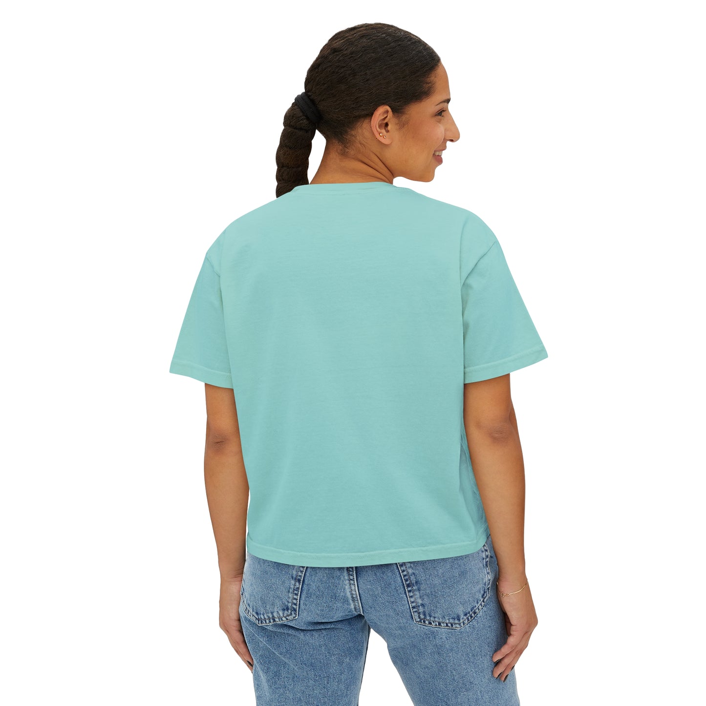 Too Pretty to Work | Comfort Boxy Tee