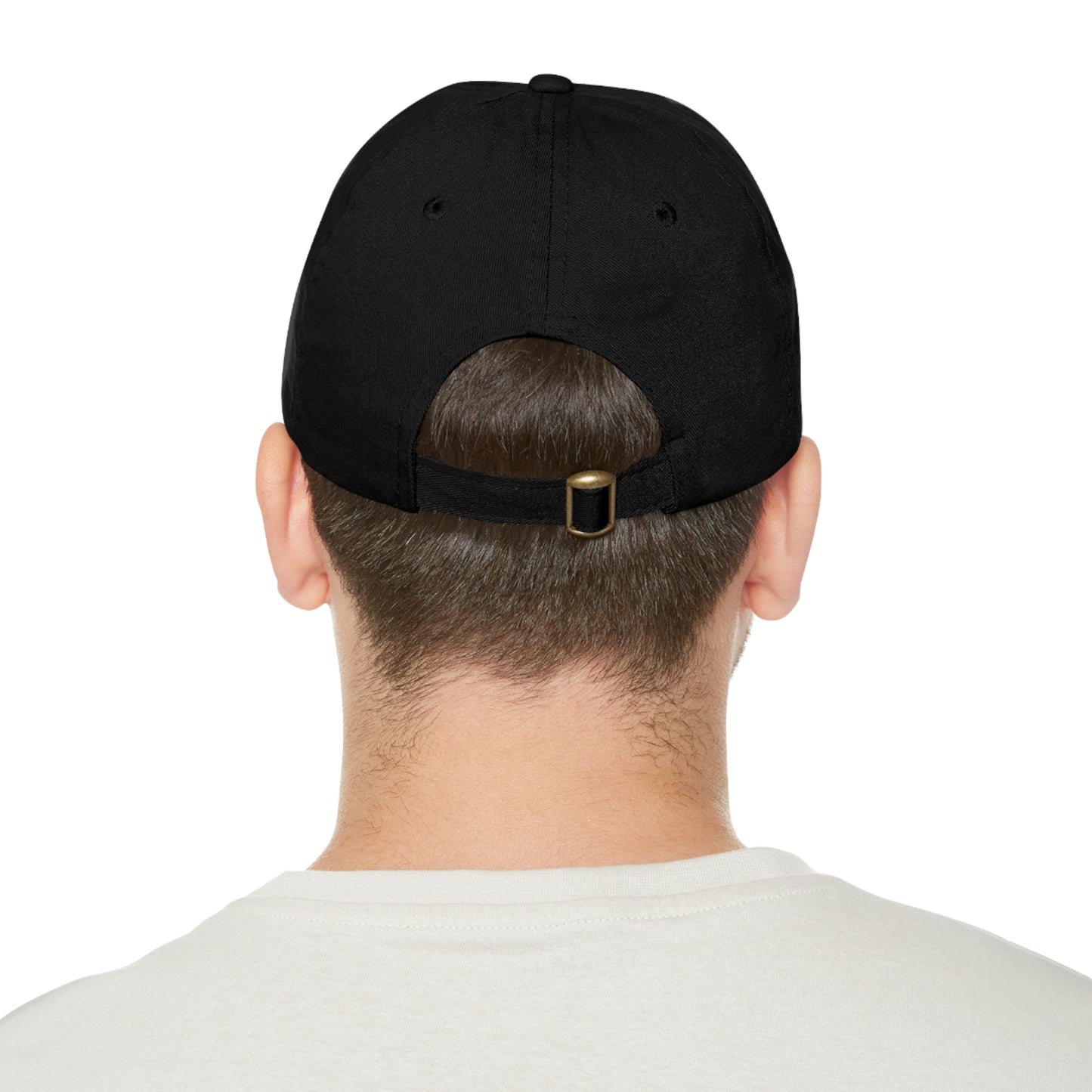 Smutsville Uni | Dad Hat with Leather Patch (Round)