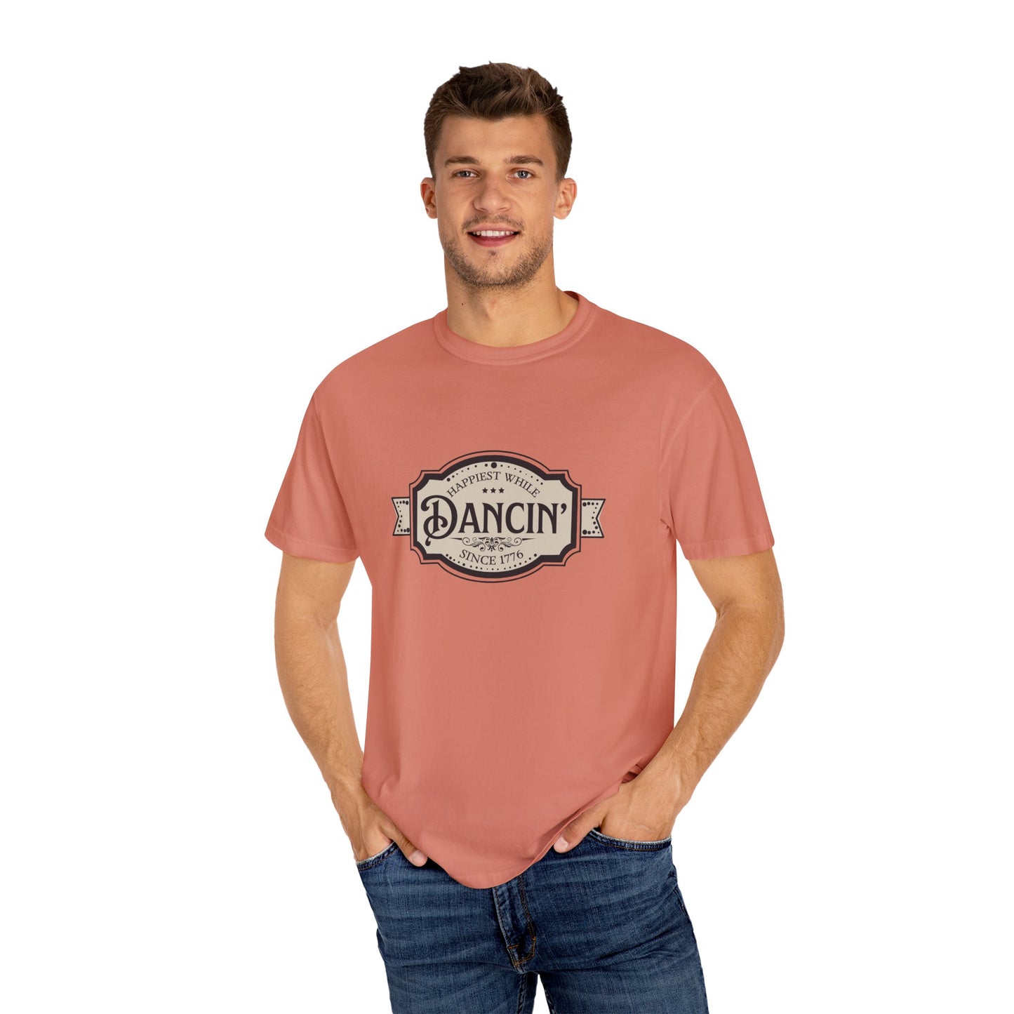 Happiest While Dancin' Buckle | Comfort T-shirt