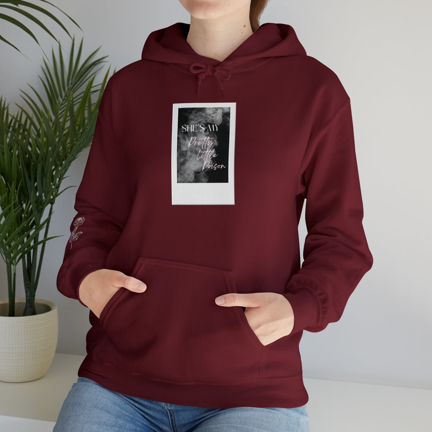 Pretty Little Poison Polaroid Warren Zeiders |Unisex Heavy Blend™ Hooded Sweatshirt