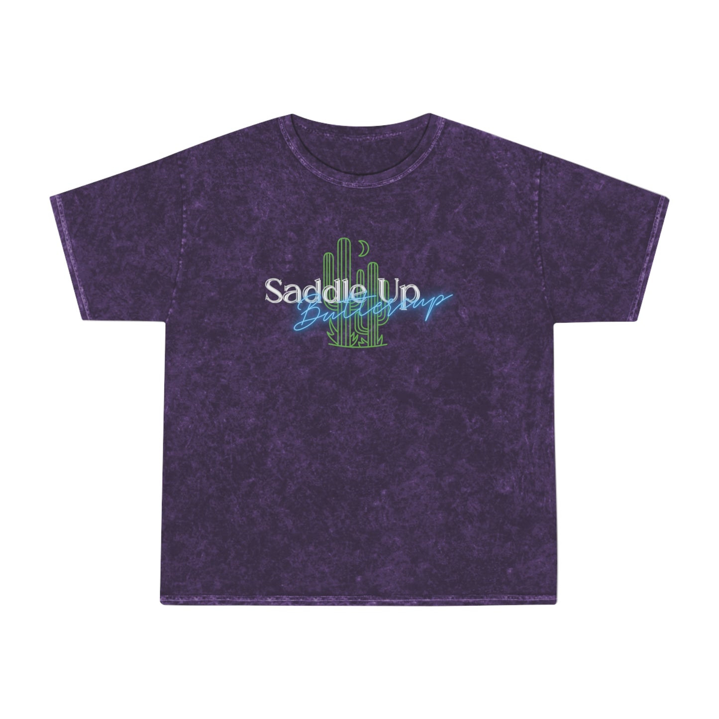 SADDLE UP ButterCup | Mineral Wash T-Shirt