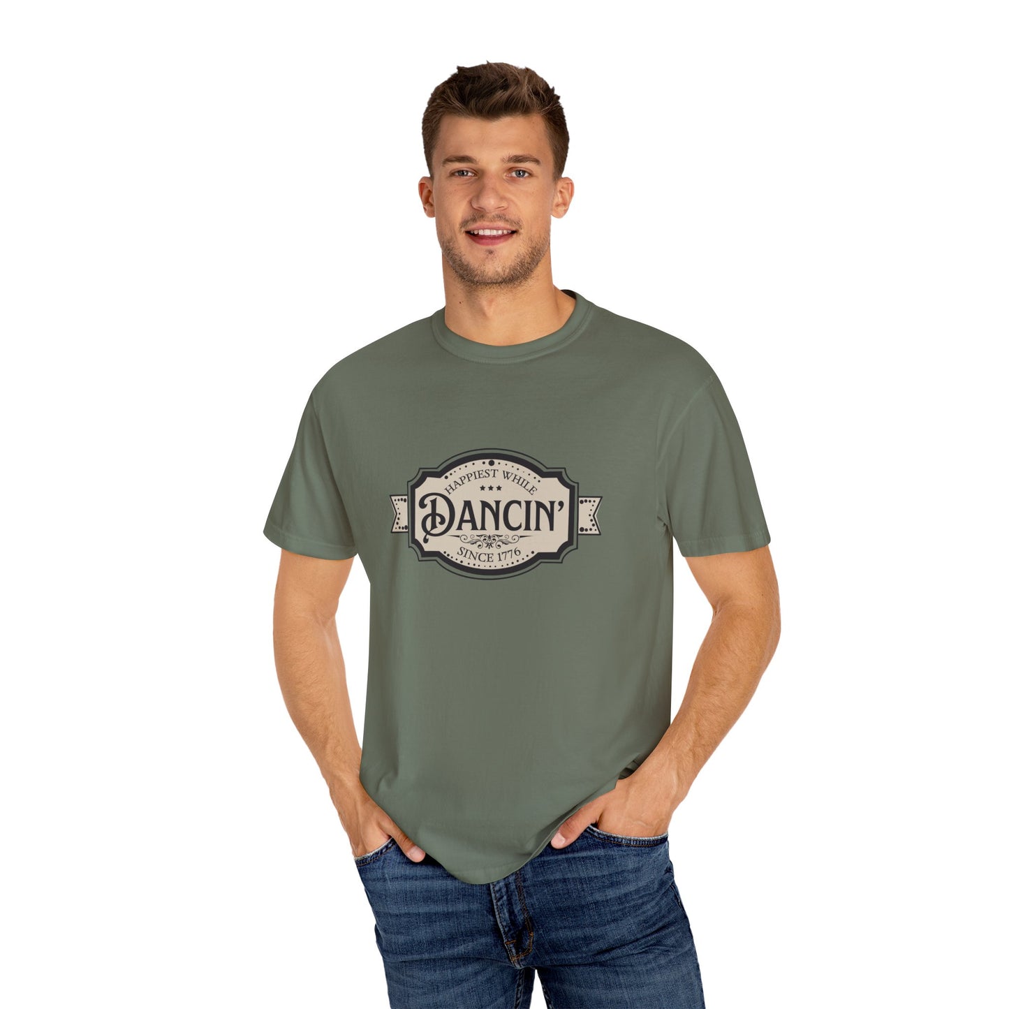 Happiest While Dancin' Buckle | Comfort T-shirt