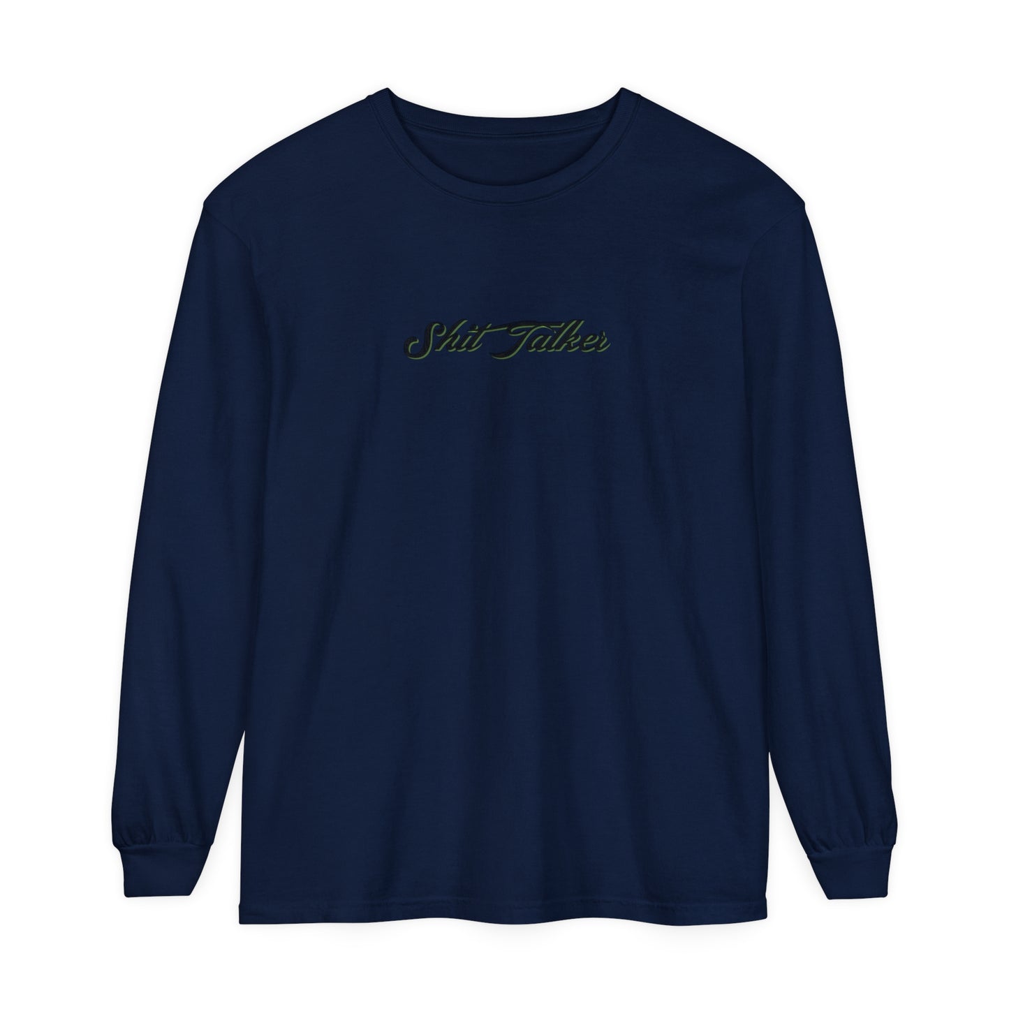 Unisex Garment-dyed Long Sleeve T-Shirt