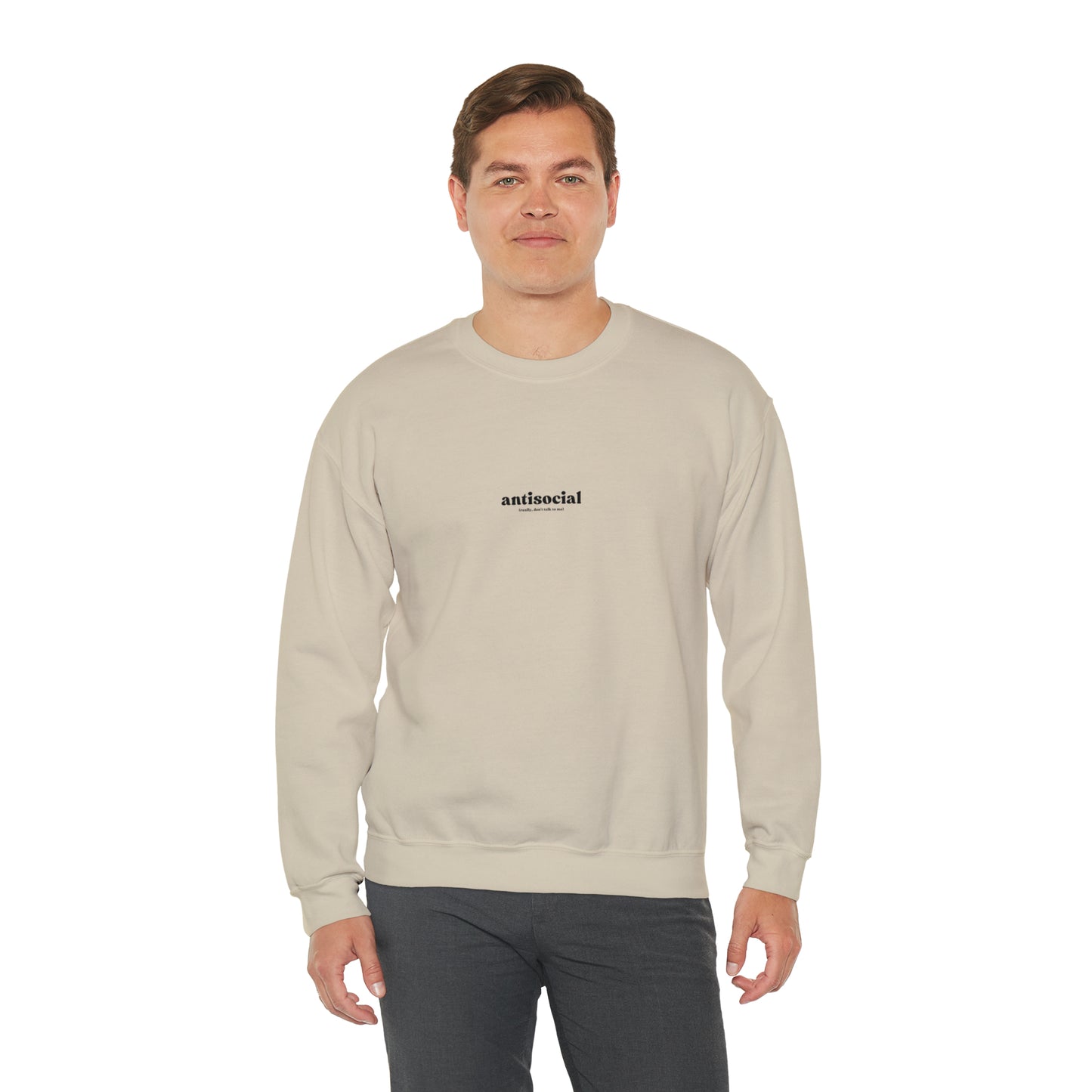 Antisocial Unisex Heavy Blend™ Crewneck Sweatshirt