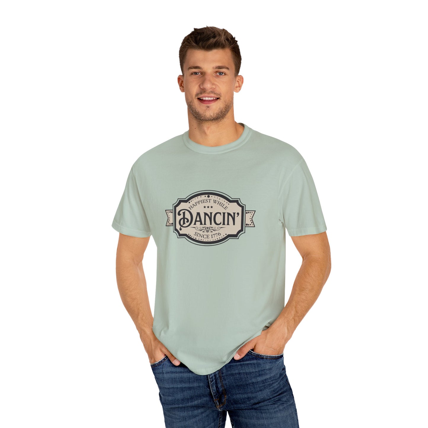 Happiest While Dancin' Buckle | Comfort T-shirt