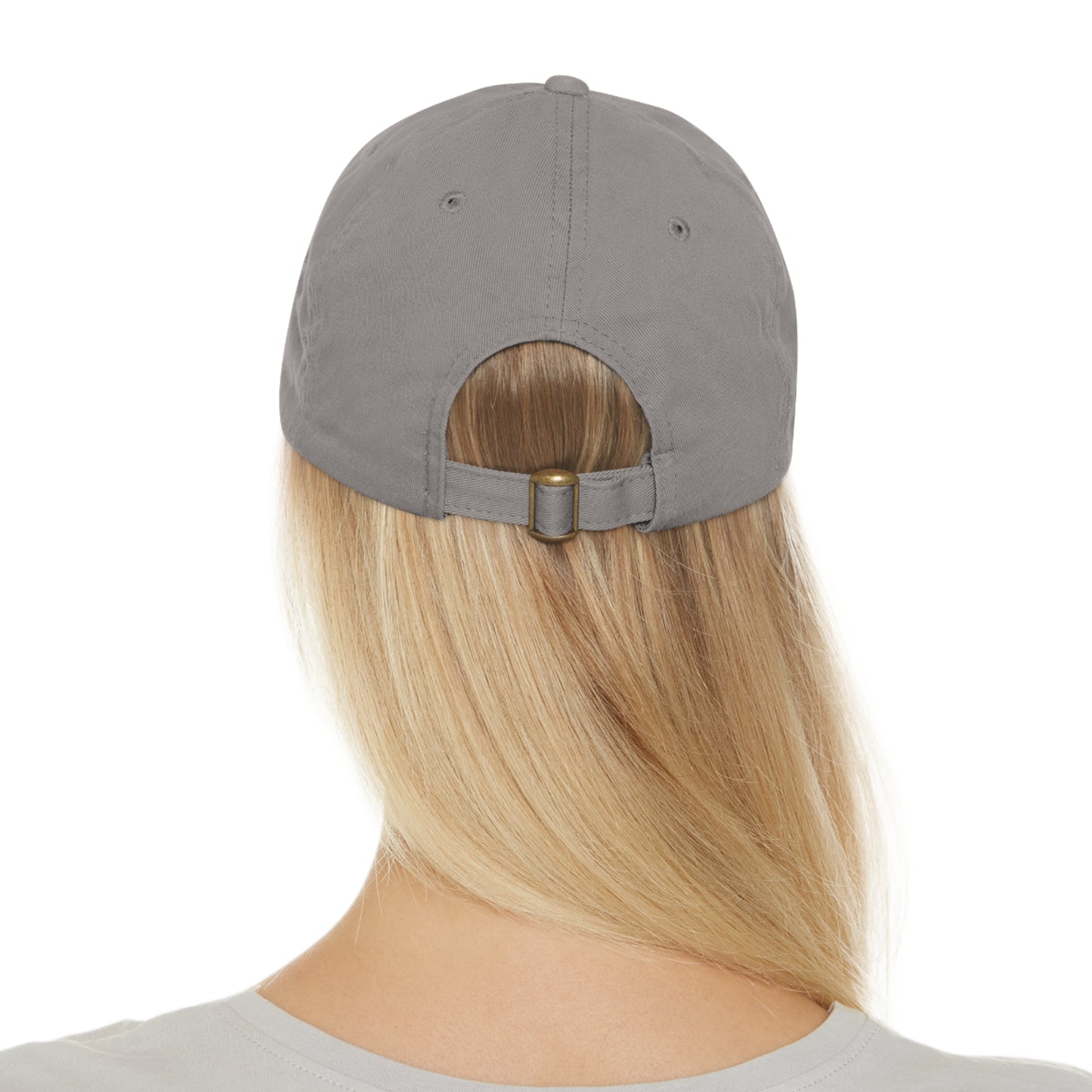 Smutsville Uni | Dad Hat with Leather Patch (Round)