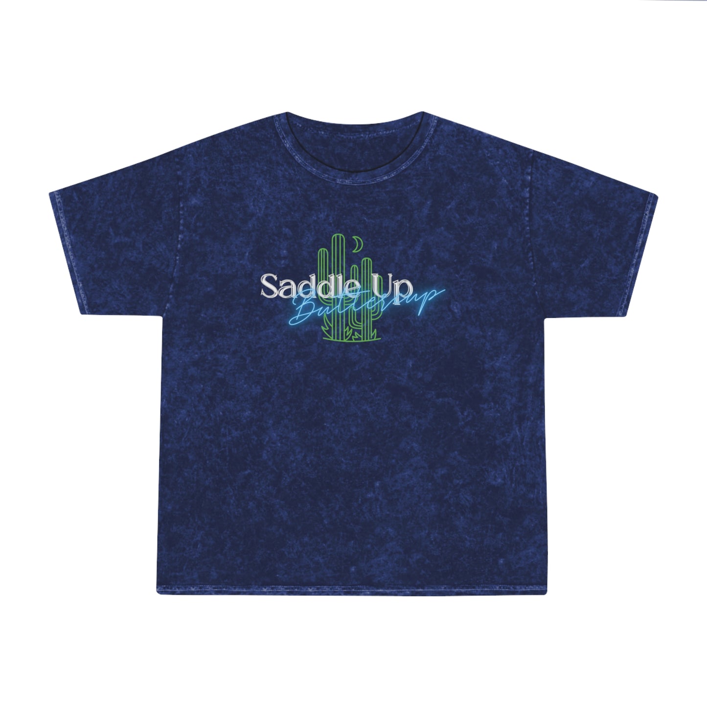 SADDLE UP ButterCup | Mineral Wash T-Shirt