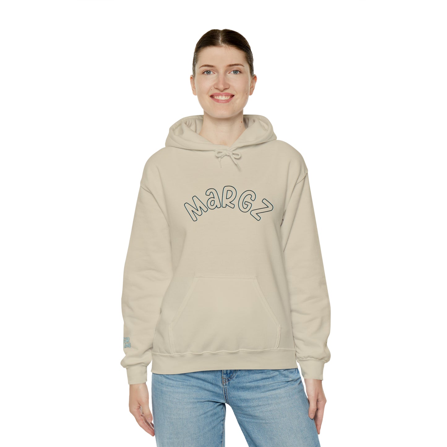 Margz Sugar No Lime Wrist |  Hooded Sweatshirt