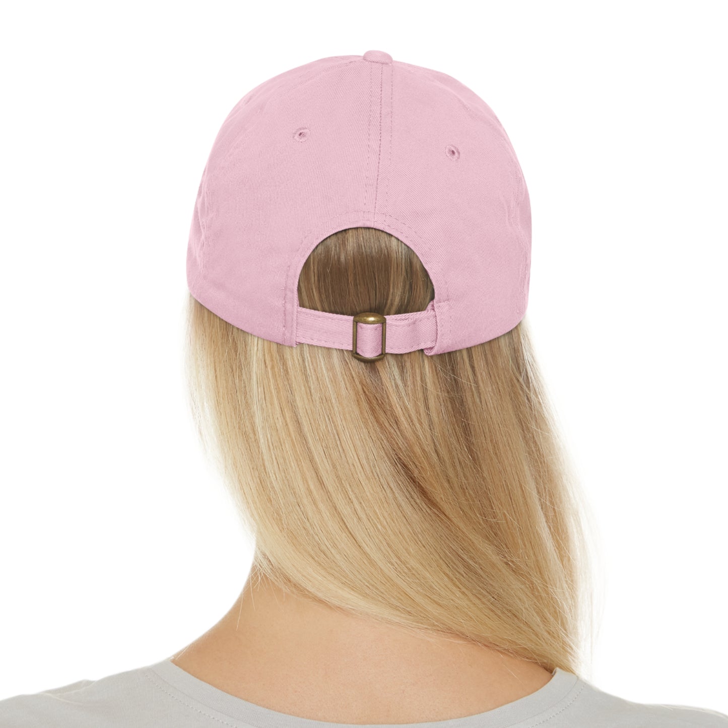 Smutsville Uni | Dad Hat with Leather Patch (Round)