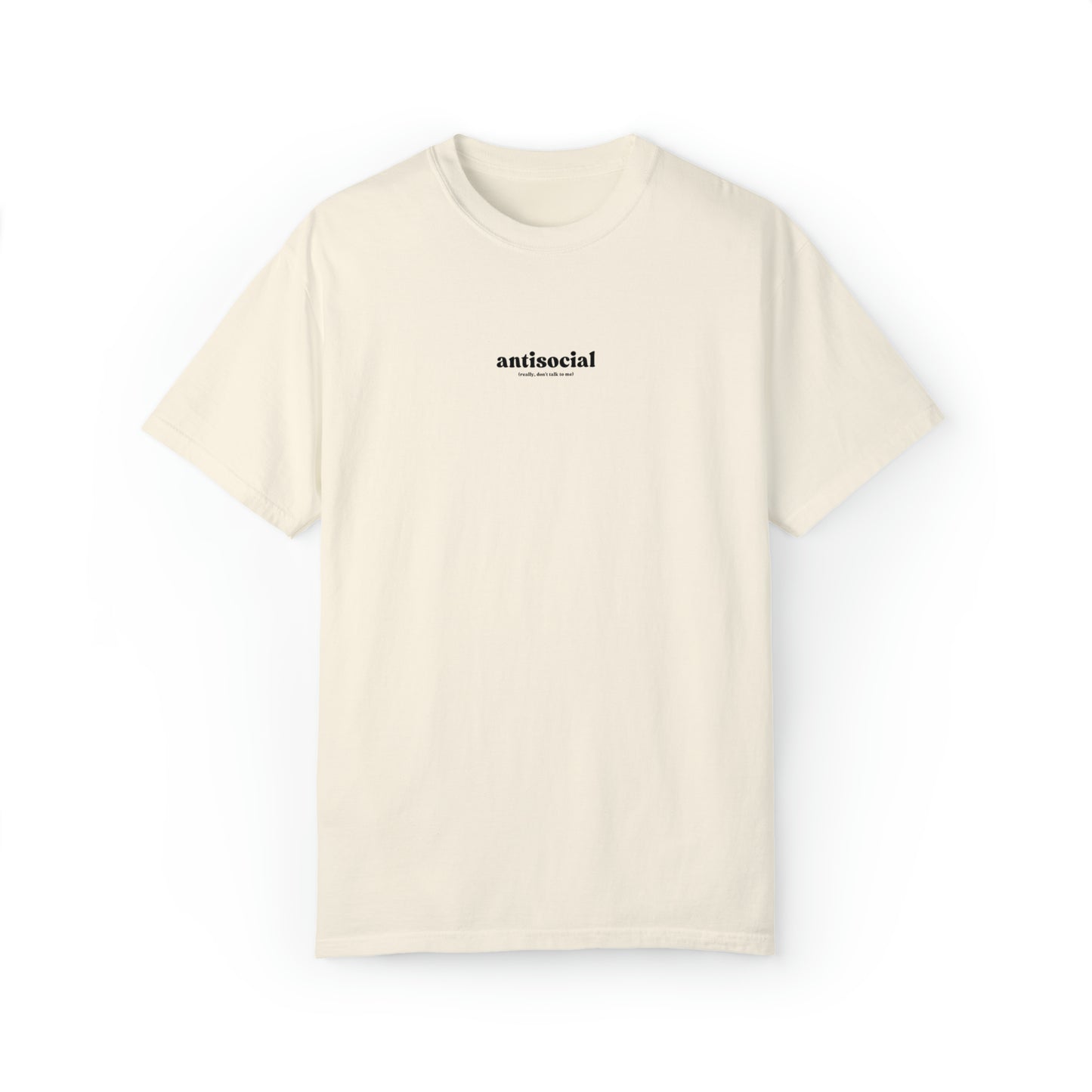 Antisocial | Comfort Colors V2 T-shirt