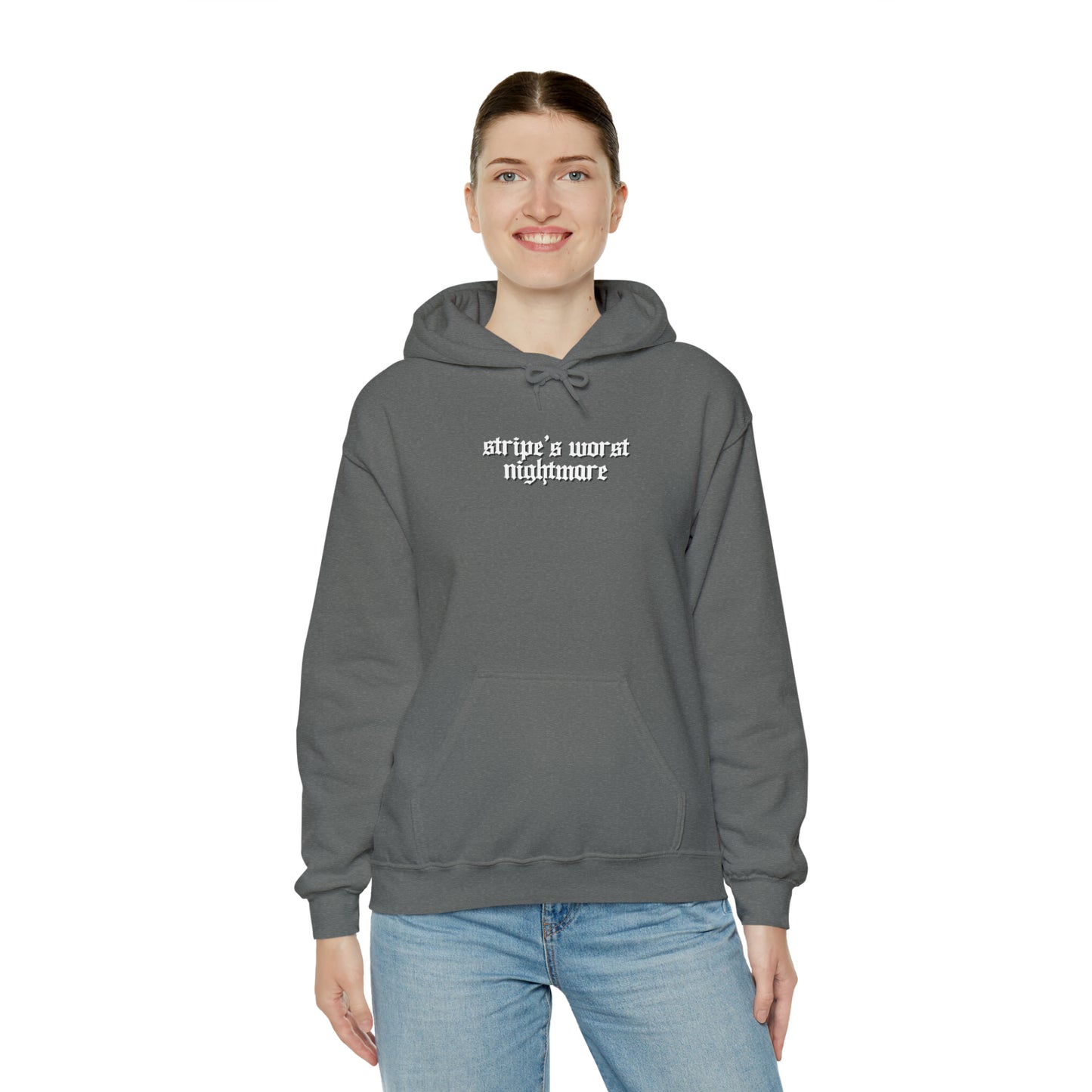 Stripes Nightmare | Hockey Hooded Sweatshirt