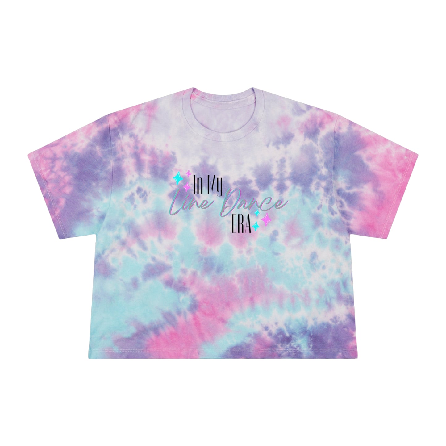 Line Dance Era | Tie-Dye Crop Tee