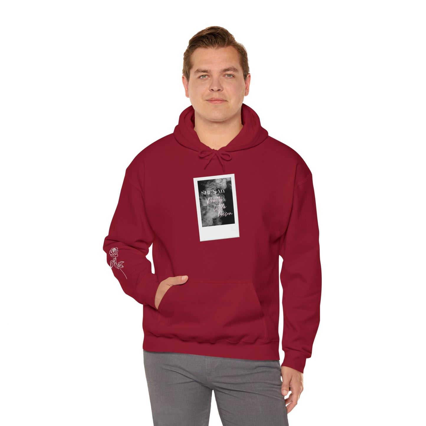 Pretty Little Poison Polaroid Warren Zeiders |Unisex Heavy Blend™ Hooded Sweatshirt