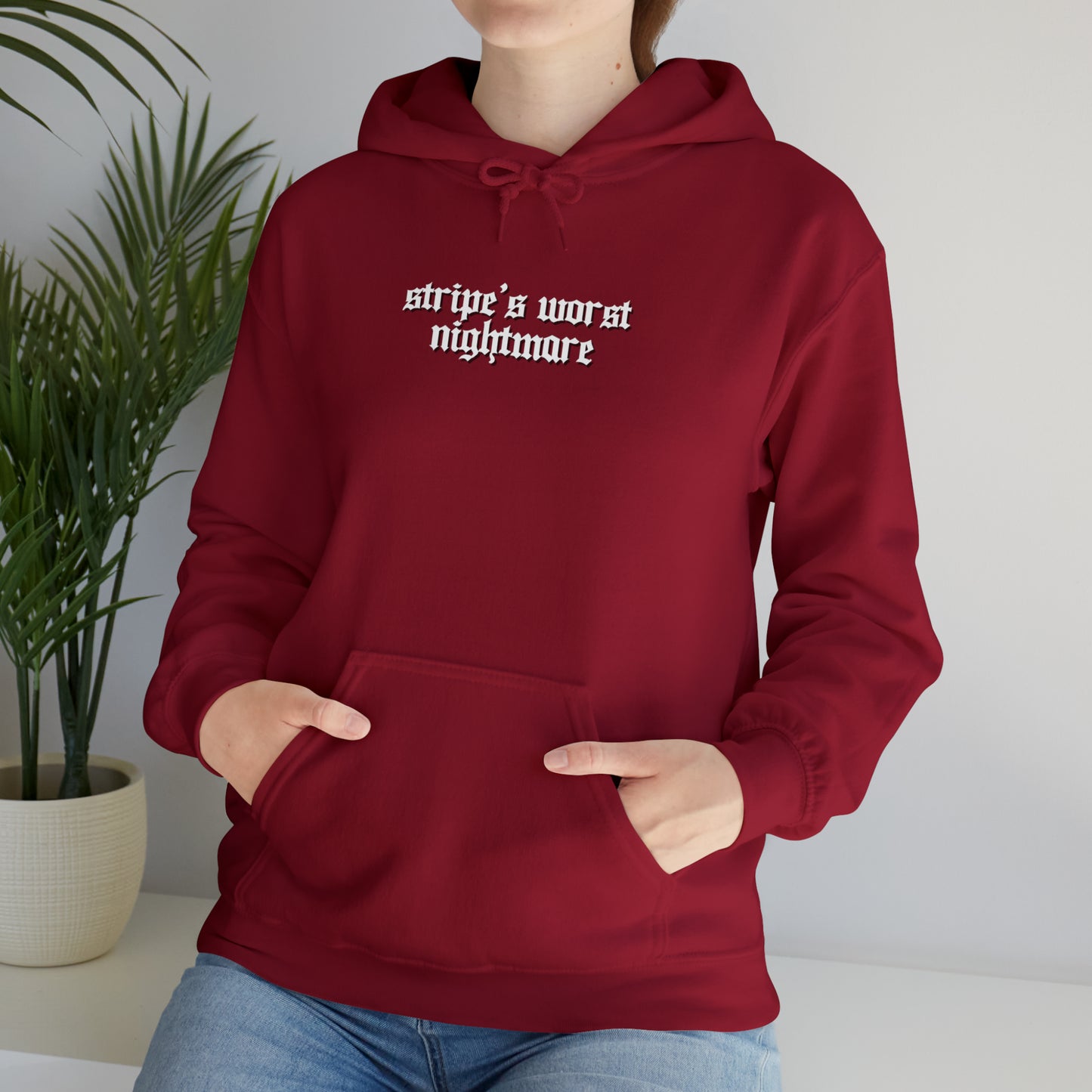 Stripes Nightmare | Hockey Hooded Sweatshirt