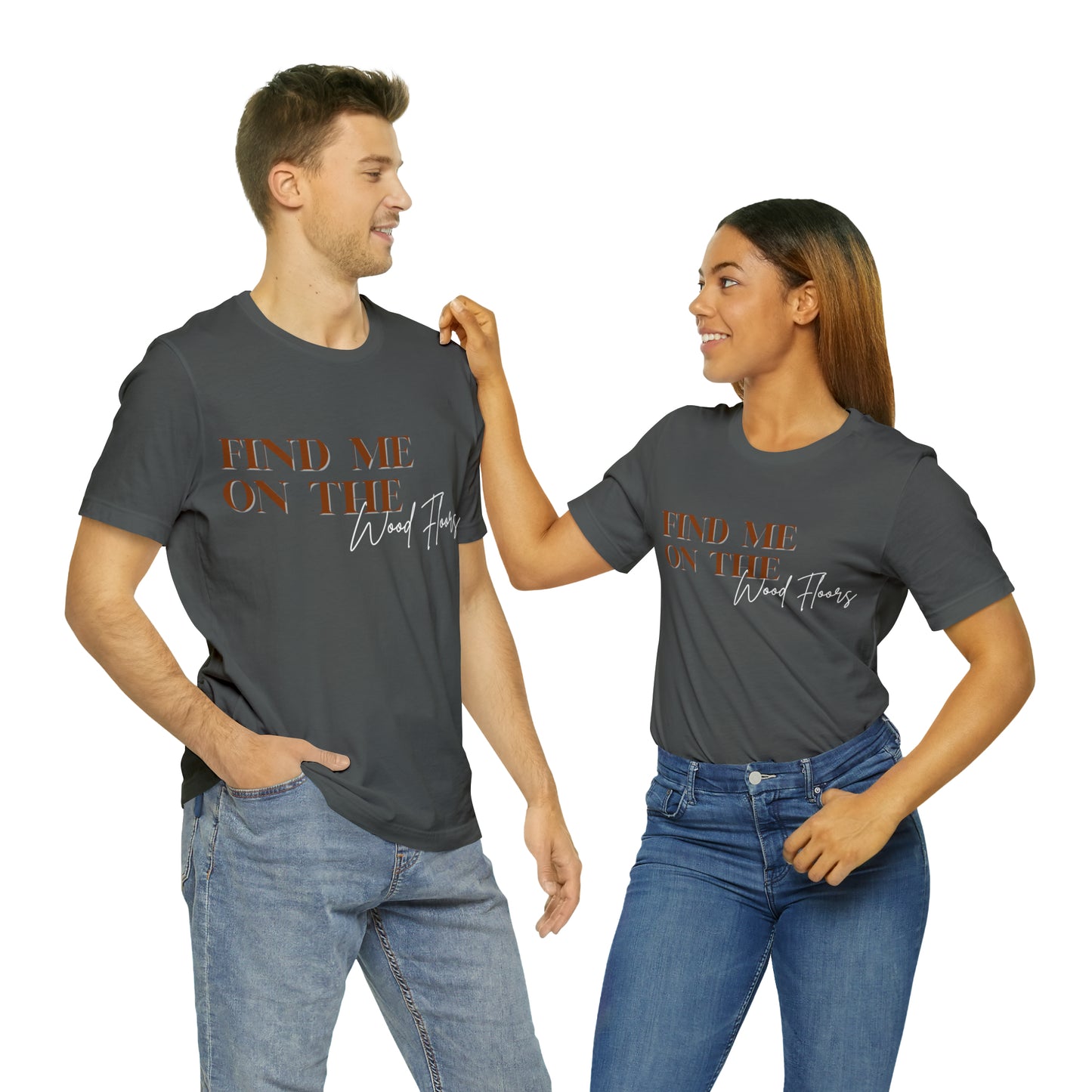 Line Dance Wood Floors | Unisex Jersey Short Sleeve Tee