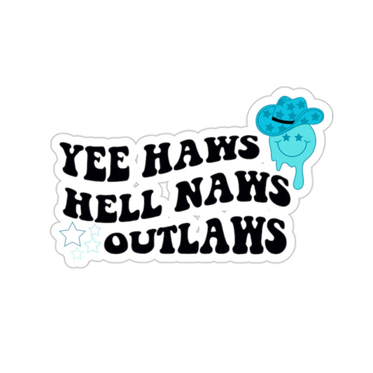 Yeehaw Kiss-Cut Stickers