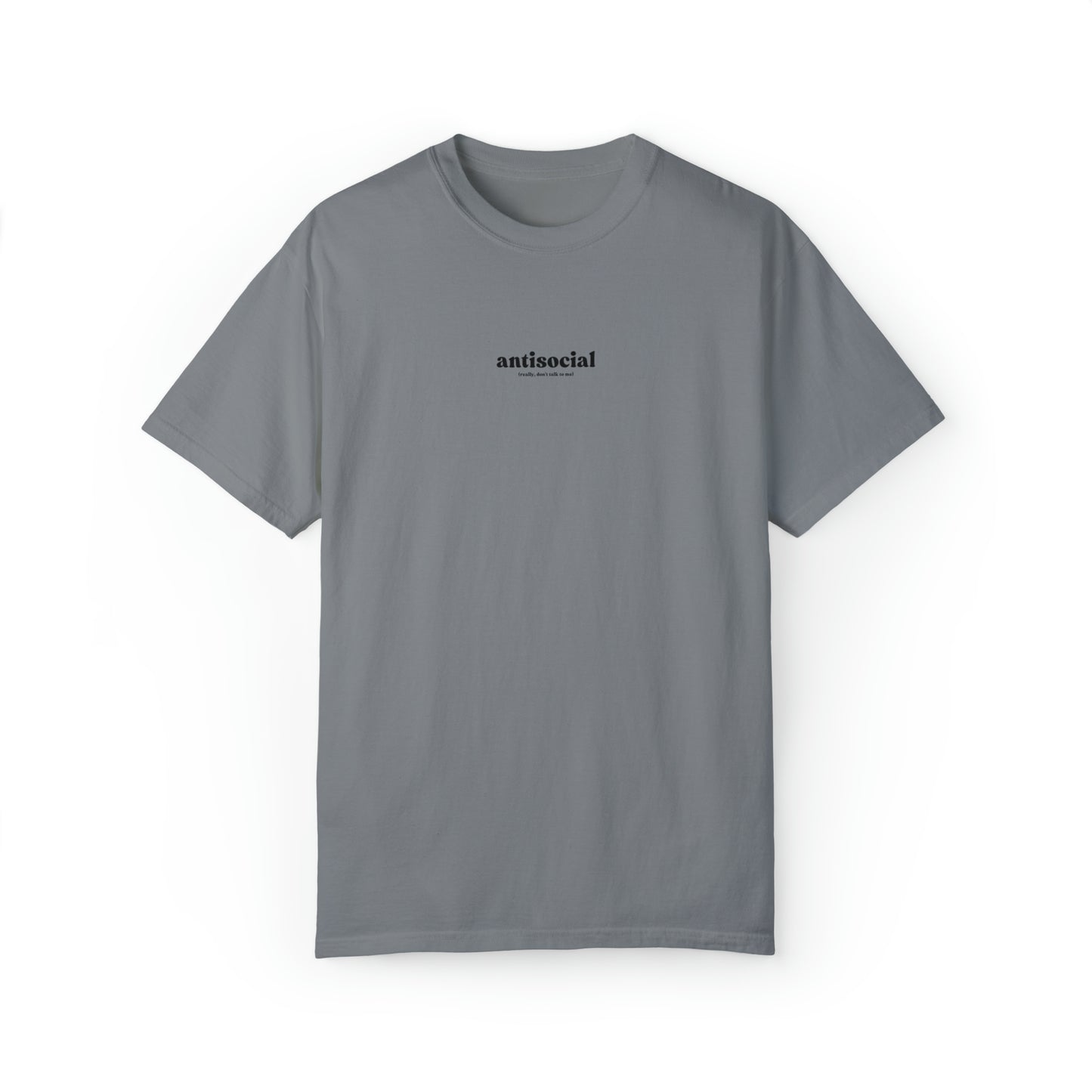 Antisocial | Comfort Colors V2 T-shirt