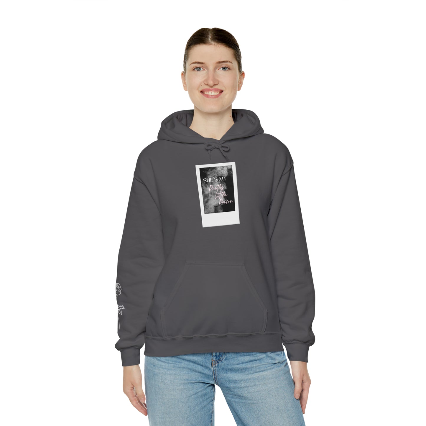 Pretty Little Poison Polaroid Warren Zeiders |Unisex Heavy Blend™ Hooded Sweatshirt