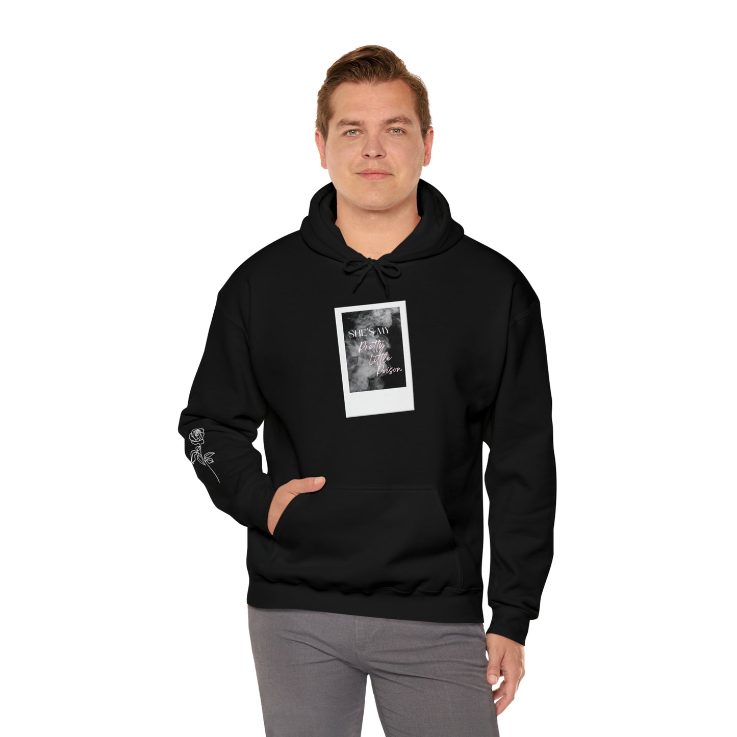 Pretty Little Poison Polaroid Warren Zeiders |Unisex Heavy Blend™ Hooded Sweatshirt