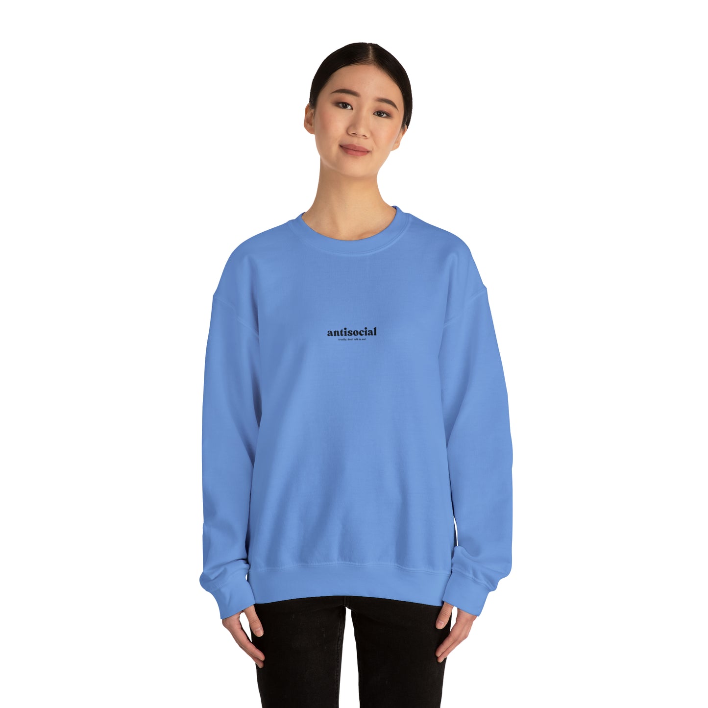 Antisocial Unisex Heavy Blend™ Crewneck Sweatshirt