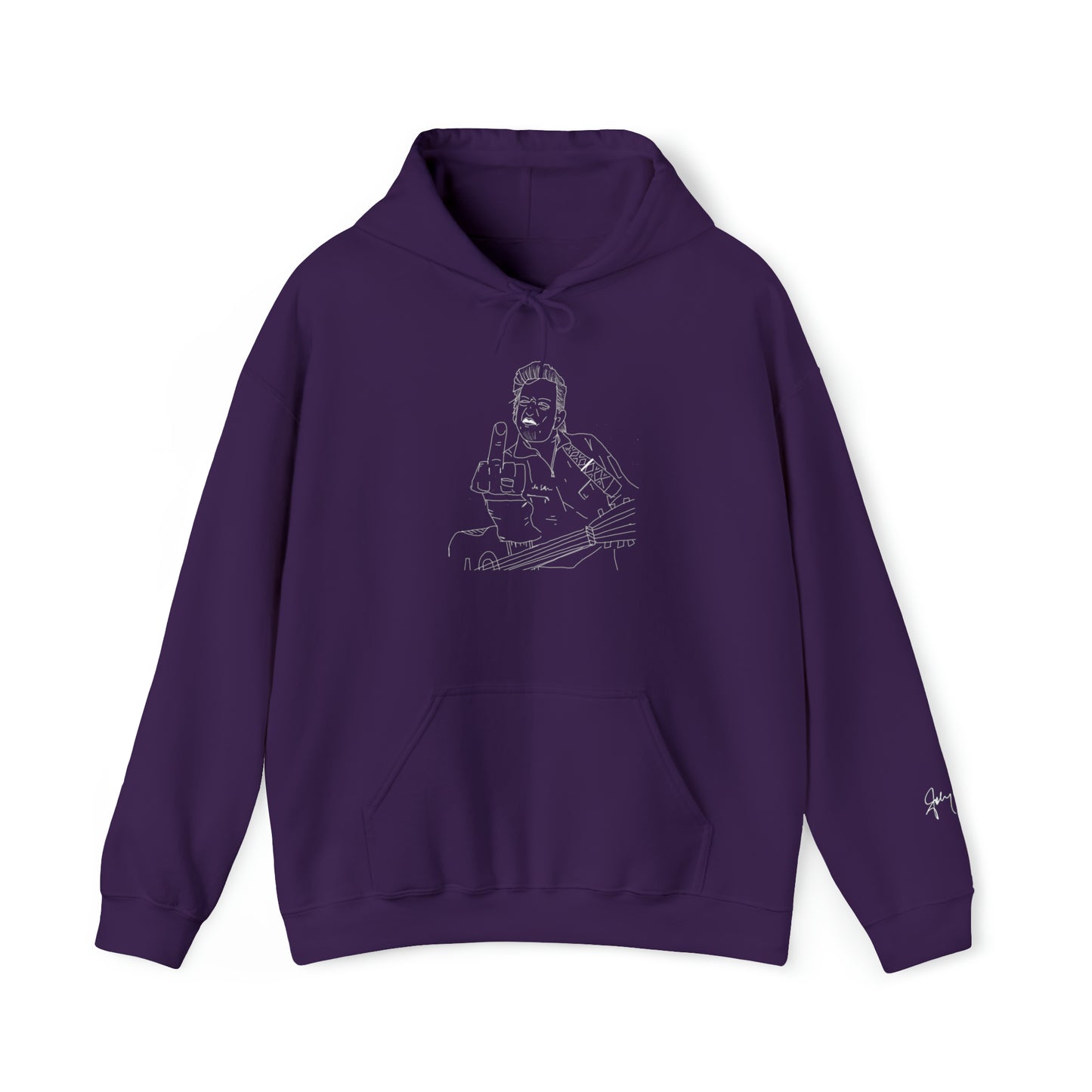 Cash Classic w Signature Sleeve Hooded Sweatshirt