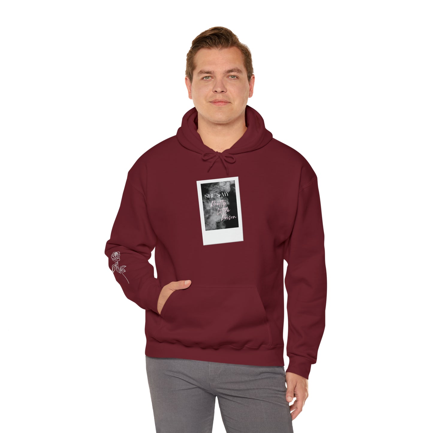 Pretty Little Poison Polaroid Warren Zeiders |Unisex Heavy Blend™ Hooded Sweatshirt