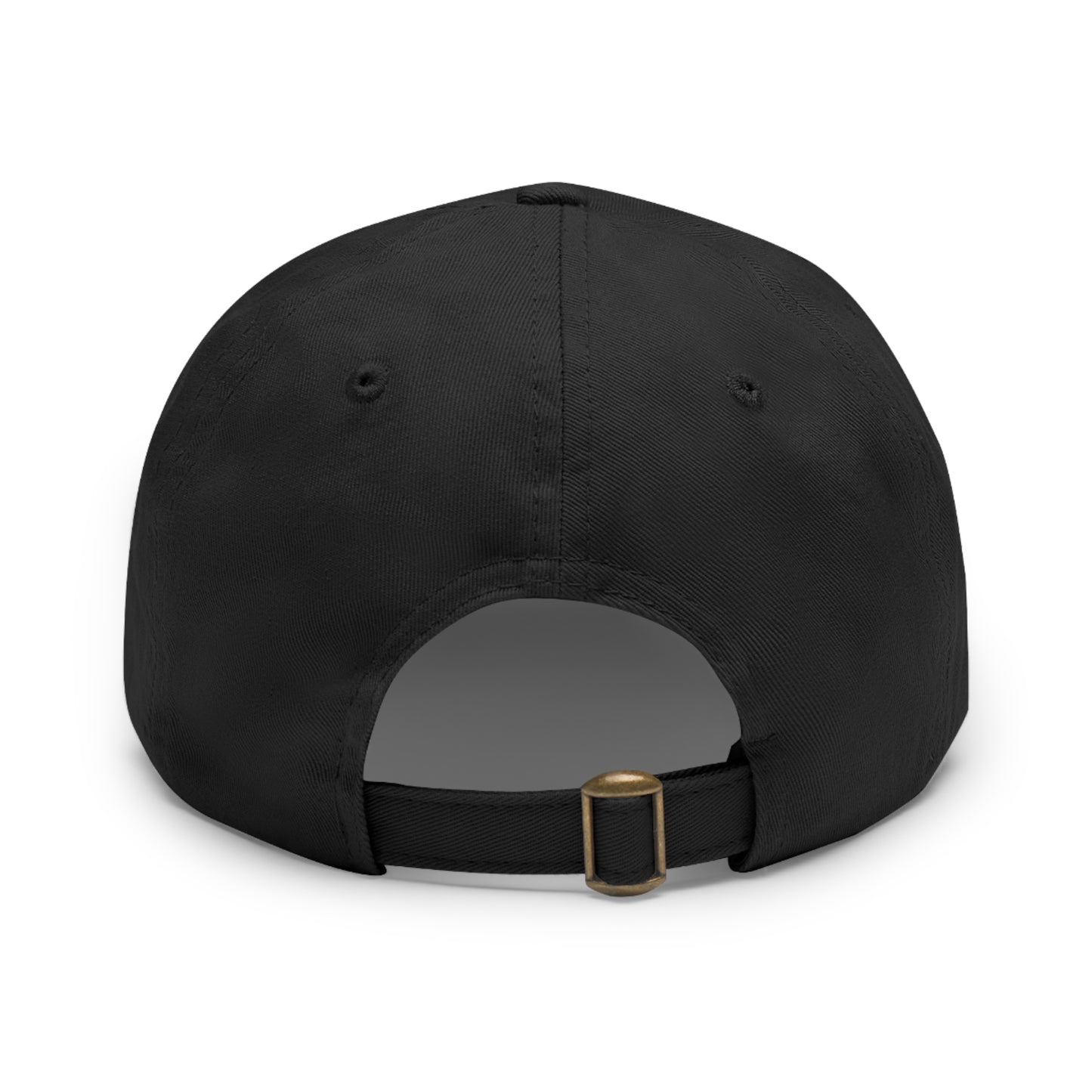 Smutsville Uni | Dad Hat with Leather Patch (Round)