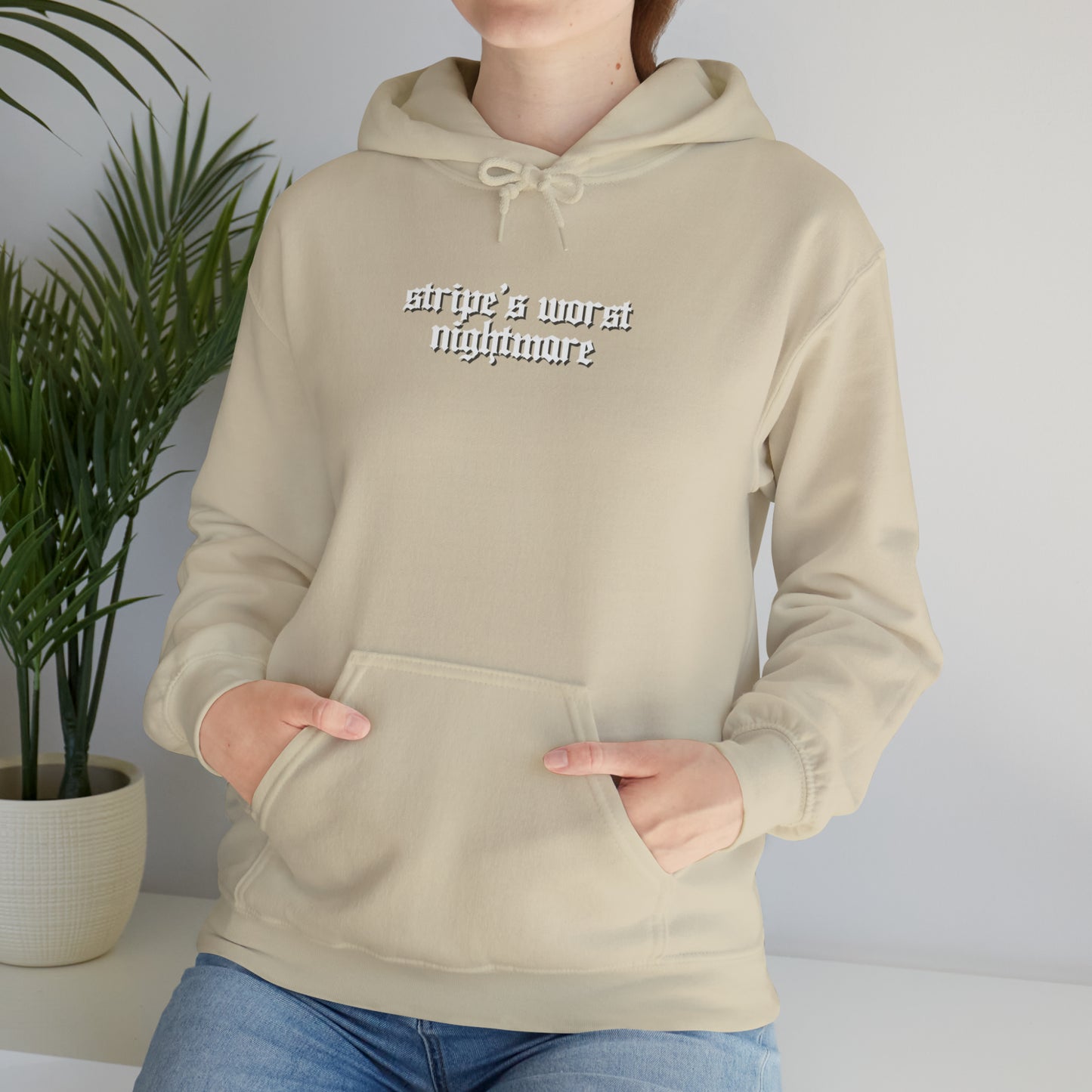 Stripes Nightmare | Hockey Hooded Sweatshirt