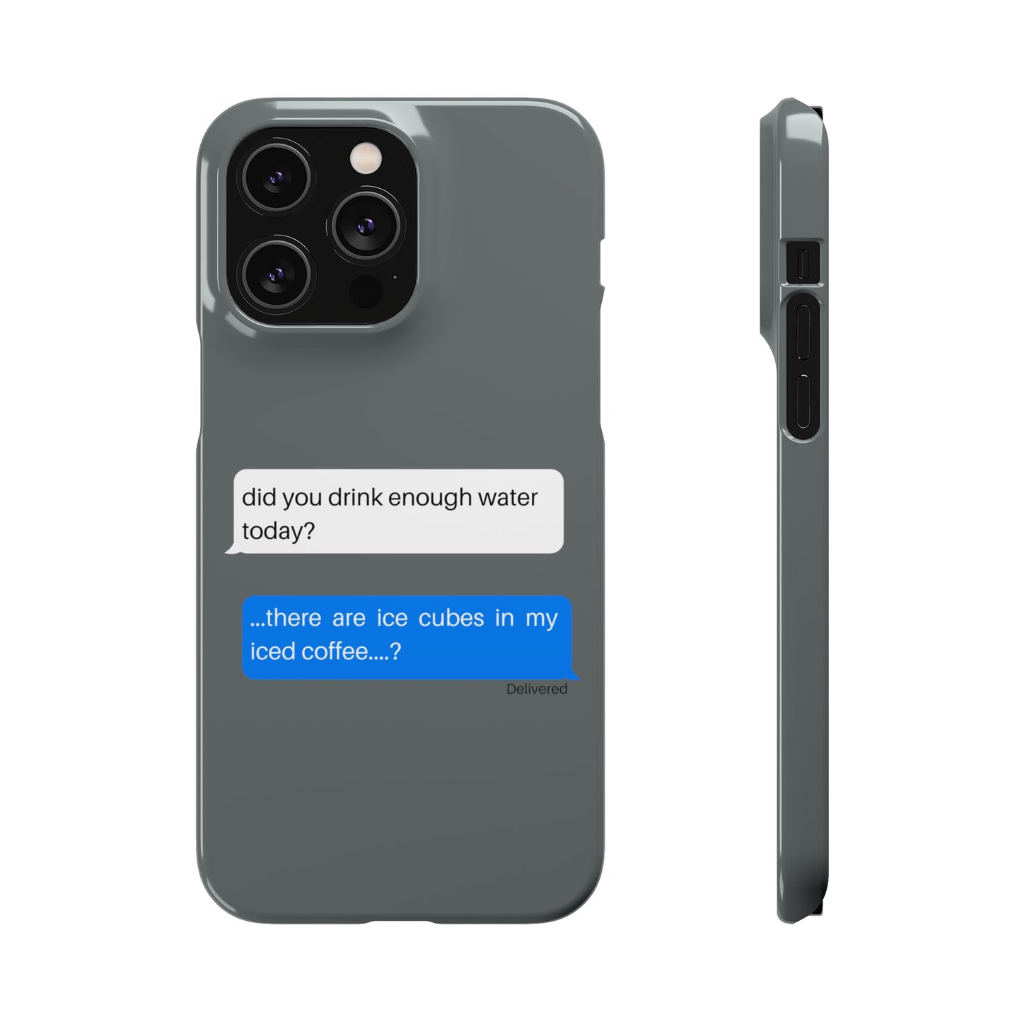 Iced Coffee Snap Phone Case