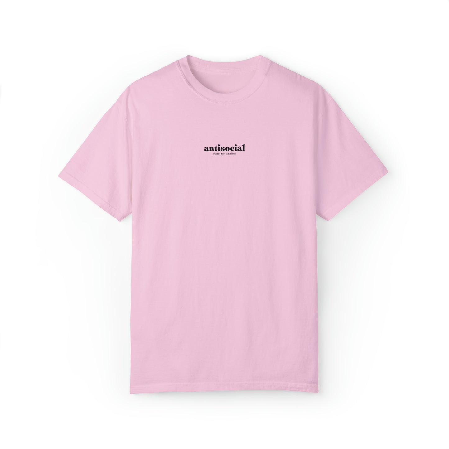 Antisocial | Comfort Colors V2 T-shirt